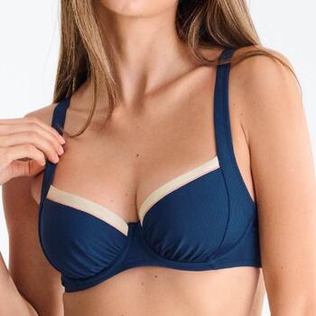 Lisca Swimwear Sydney Marine Blauw Soft-Cup Bikinitop