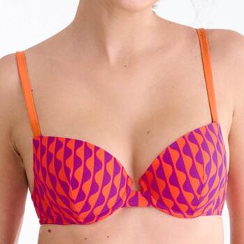 Lisca Swimwear Aruba Oranje Voorgevormde Bikinitop