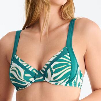 Lisca Swimwear Gold Coast Turquoise Soft-Cup Bikinitop