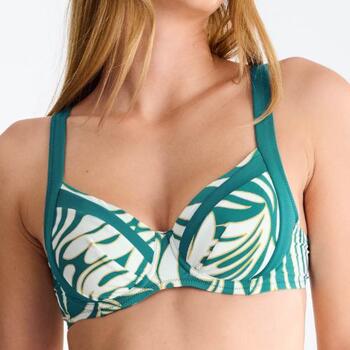 Lisca Swimwear Gold Coast Turquoise Soft-Cup Bikinitop