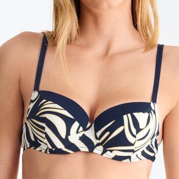 Lisca Swimwear Gold Coast Marine Blauw Voorgevormde Bikinitop