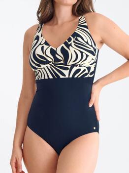 Lisca Swimwear Gold Coast Marine Blauw Badpak