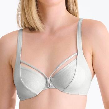 Lisca Swimwear Blue Lagoon Zilver Soft-Cup Bikinitop