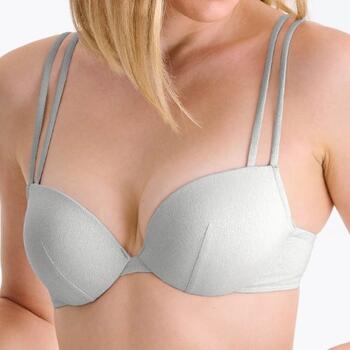 Lisca Swimwear Blue Lagoon Zilver Push Up Bikinitop