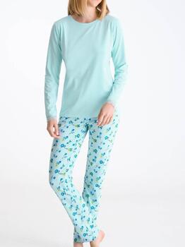 Lisca Bloomy Blauw Pyjama