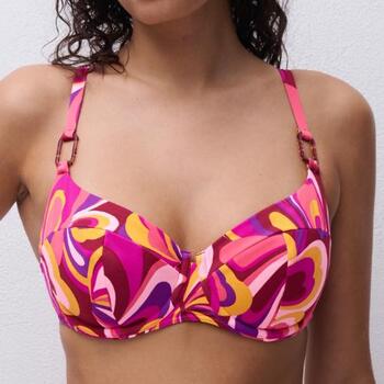 Chantelle Badmode Vita Roze/Print Soft-Cup Bikinitop