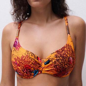 Chantelle Badmode Icon Oranje Soft-Cup Bikinitop