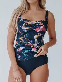 Bomain Ravenna Marine Blauw Tankini Set