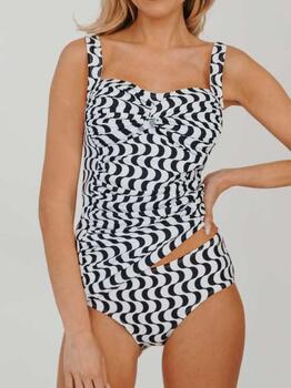 Bomain Miami Marine Blauw Tankini Set
