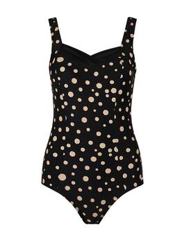 Mila Golden Dots Zwart Badpak