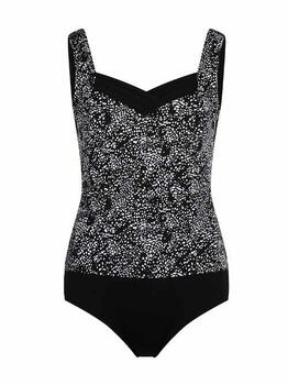 Mila Swinging Dots Zwart/Wit Badpak