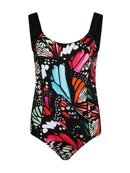 Mila Butterfly Zwart Badpak