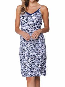 Pastunette Dames Marine Blauw Nachthemd