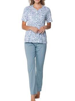 Pastunette Dames Blauw Pyjama