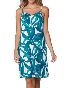 Pastunette Dames Turquoise Nachthemd