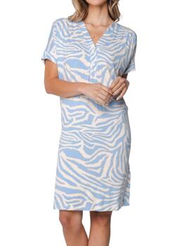 Pastunette Dames Blauw Nachthemd