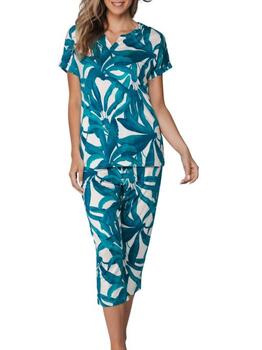 Pastunette Dames Turquoise Pyjama