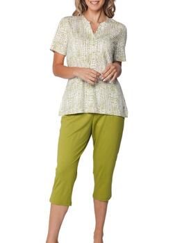 Pastunette Dames Groen Pyjama