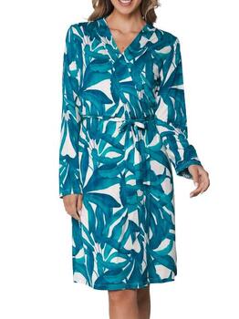 Pastunette Dames Turquoise Badjas