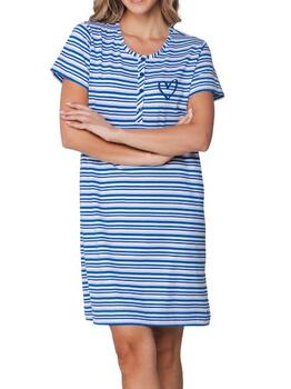 Rebelle Dames Blauw Nachthemd