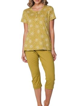 Rebelle Dames Groen Pyjama