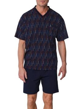 Robson Heren Marine Blauw Shortama
