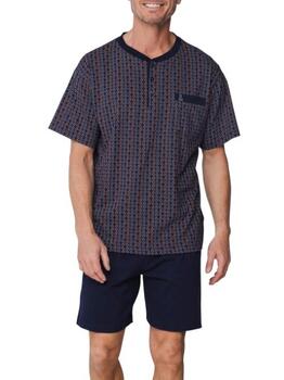 Robson Heren Marine Blauw Shortama