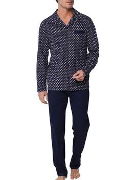 Pastunette Heren Marine Blauw Pyjama