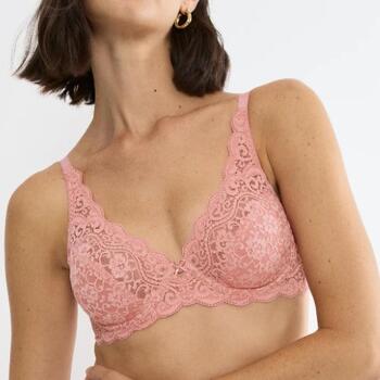 Triumph Amourette Roze Niet voorgevormde bh