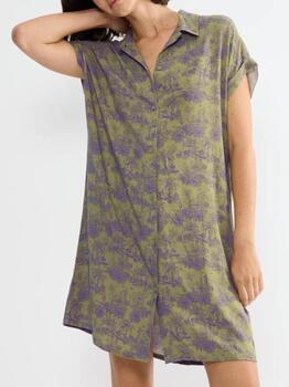 Triumph Boyfriend Fit Groen Nachthemd