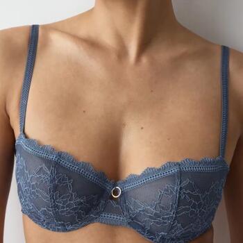 Triumph Comfort Allure Blauw Niet voorgevormde bh