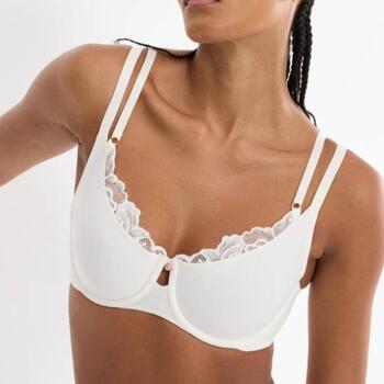 Triumph Gardenia Florale Gebroken Wit Niet voorgevormde bh