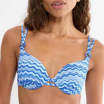 Triumph Swimwear Mix & Match Blauw Voorgevormde Bikinitop