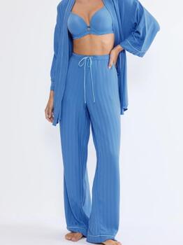 Triumph Amourette Spotlight Blauw Slaapshirt