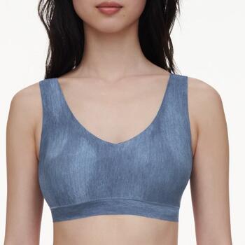Chantelle SoftStretch Jeans Blauw Wireless bh