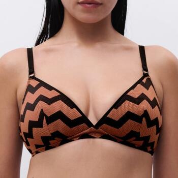 Chantelle Badmode Totem Bruin Soft-Cup Bikinitop