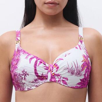 Chantelle Badmode Sauvage Wit Soft-Cup Bikinitop