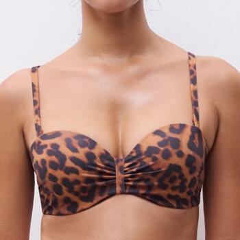 Chantelle Badmode Sauvage Bruin Voorgevormde Bikinitop
