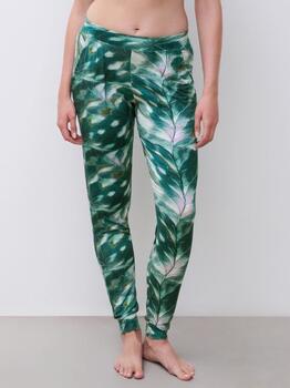 Femilet Nachtmode Yara Groen/Print Pyjamabroek