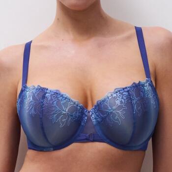 Chantelle Spice Marine Blauw Niet voorgevormde bh
