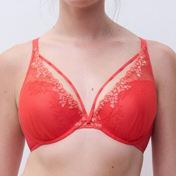 Chantelle Spice Rood Push Up bh