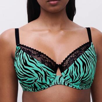 Chantelle Pulse Groen/Print Voorgevormde bh