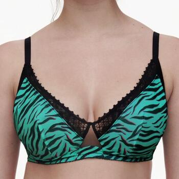 Chantelle Pulse Groen/Print Wireless bh