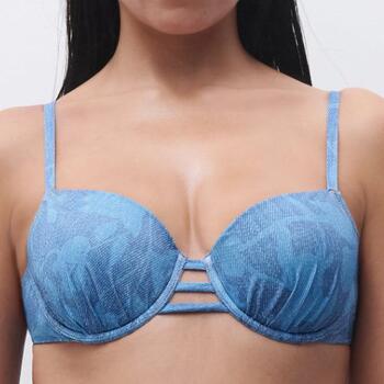 Chantelle Badmode Easy Pop Jeans Blauw Voorgevormde Bikinitop