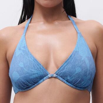 Chantelle Badmode Easy Pop Jeans Blauw Soft-Cup Bikinitop