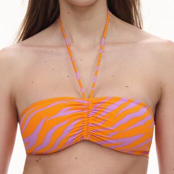 Chantelle Badmode Easy Pop Oranje/Roze Soft-Cup Bikinitop
