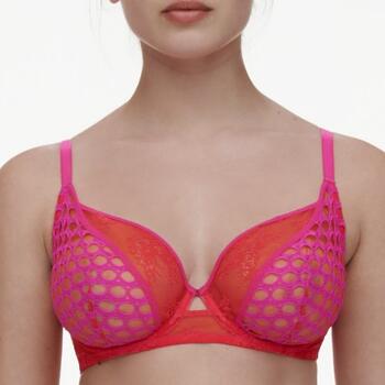 Chantelle Poison Rood/Roze Niet voorgevormde bh