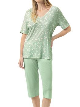 Mey Nachtmode Daisy Delight Groen Pyjama