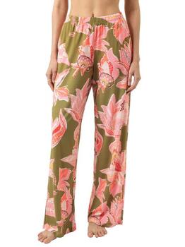 Mey Nachtmode Flower Whirl Groen/Print Pyjamabroek