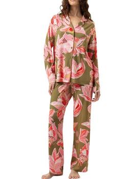 Mey Nachtmode Flower Whirl Groen/Print Pyjama